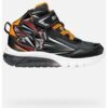 GEOX Schuhe Ciberdron Junge Schwarz/hellorange 34 Schwarz/hellorange