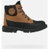 GEOX Schuhe Shaylax Junge Braun/schwarz 38 Braun/schwarz