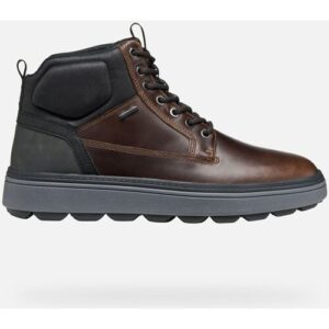 GEOX Schuhe Spherica Ecub-1.1 Abx Herr Dunkelbraun/schwarz 44 Dunkelbraun/schwarz
