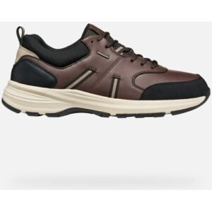 GEOX Schuhe Senales Abx Herr Braun/schwarz 41 Braun/schwarz