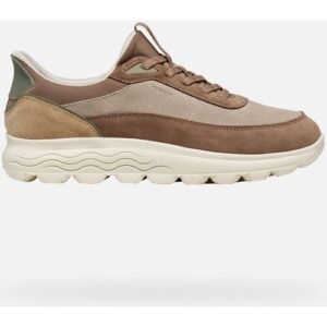 GEOX Schuhe Spherica Plus Dame Beige/hellbraun 35 Beige/hellbraun