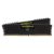 Corsair VENGEANCE LPX DDR4 RAM 32GB (2x16GB) 3200MHz CL16 Intel XMP 2.0 Computerspeicher – Schwarz (CMK32GX4M2E3200C16)