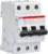 ABB S200 MCB Leitungsschutzschalter Typ C, 3-polig 25A 400V, Abschaltvermögen 6 kA System Pro M Compact (Packung mit 2)