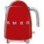 SMEG Wasserkocher 50s Retro Style 1,7l Rot KLF03RDEU rot