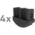 Munk Günzburger Steigtechnik MUNK Innenschuh elektrisch ableitfähig 98x25mm 4 Stück
