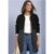 Street One Mantel mit Strukturmix und Stehkragen female Schwarz