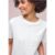Street One T-Shirt mit Rundhals und Crochet-Tasche female Weiß