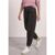 Street One High Waist Barrel Leg Hose mit Elastikbund female Braun