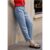 Street One Studio Street One Slim Leg Jogg Pants im Loose Fit female Blau