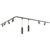 HOFTRONIC Taros LED Schienensysteme-Paket – L-Form – 4 x 1 m Schiene – 6 Schienenstrahler – 2 Pendelleuchte – ohne Lichtquelle – IP20 – modular – 230 V