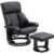 HOMCOM Hocker, Massage, Schwarz, 76x80x102cm  Aosom