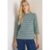 Cecil / Gestreiftes Strukturshirt – jewel green / Grün / 42% Polyester/40% Baumwolle/14% Viskose/4% Elasthan / M XL L S XS XXL