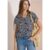Cecil / Blusenshirt mit gerafftem Detail – universal blue / Blau / 100% Viskose / XL XXL M L S XS