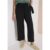 Cecil / 7/8 High Waist Wide Leg Hose im Loose Fit – Black / Schwarz / 76% Viskose/24% Polyamide / XL XS XXL L M S
