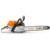 STIHL MS 400 C-M VW Benzin-Motorsäge, Schienenlänge 40 cm, Griff- und Vergaserheizung, M-Tronic