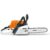 STIHL MS 251 RM3 Pro Kettensäge, Schiene 35 cm, 2‑MIX‑Motor, .325″ Schneidgarnitur