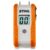 STIHL Holzfeuchtigkeits-Messgerät, beleuchtetes Display, gummierte Griffe, ausfahrbare Messfühler, batteriebetrieben, 8 x 4 x 2 cm, 50 g