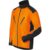 STIHL Wetterschutzjacke RAINTEC Gr. XL, wasserdicht (Kl.3), atmungsaktiv (Kl.3), warnorange/schwarz, KWF-Profi-Prüfzeichen