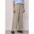 Chinohose STREET ONE, Damen, Gr. 32, Länge 28, beige (buff grau), Web, 97% Baumwolle, 3% Elasthan, unifarben, comfort fit knöchelfrei, Hosen Chinohose, Middle Waist