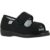 Sandale VAROMED, Damen, Gr. 44, schwarz, Polyester, Schuhe Sandale