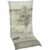 Hochlehnerauflage GO-DE, grau (hellgrau, taupe, stone), B:120cm H:8cm T:50cm, Obermaterial: 100% Baumwolle, Polsterauflagen