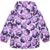 Killtec Winterjacke mit Kapuze Blumen lila 86