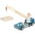 Small Foot Kranwagen mit Palette mehrfarbig   blau