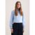 seidensticker Hemdbluse mit Rüschendetails Blau 44