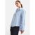 seidensticker Oxford Hemdbluse A- Linie mit langer Manschette Blau 40