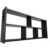 ABC MEUBLES Bett regal Breite 160cm aus Holz für hochbett – Schwarz
