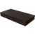 ABC MEUBLES Bett mit Schubladen 90×200 Würfel – Schwarz