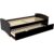 ABC MEUBLES Ausziehbett 80×200 Happy aus Massivholz – Schwarz