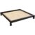 ABC MEUBLES Kingsize Bett 200×200 Massivholz – Schwarz