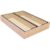 ABC MEUBLES Bettkasten 2 Sitzer aus Massivholz robust -160×200 – Roh (ohne Lack)
