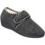 wonderwalk Home Klett-Hausschuh „Claudia“ mit Wolle grau 38 Damen