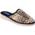 Walzvital Damenhausschuh schwarz   beige 37 Damen