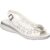 wonderwalk ﻿Komfort-Sandalette „Rose“ weiss 40 Damen
