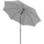 Doppler Sonnenschirm ‚Active 210 Green Edition‘, grau, Ø 210 cm