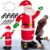 monzana® Aufblasbarer Weihnachtsmann XXL