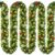 Casaria® Weihnachtsgirlande 10m In-/Outdoor geschmückt