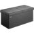 Casaria® Sitzbank Schwarz 80x40x40cm MDF faltbar