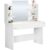 Casaria® Schminktisch Lucia Weiß 140x110x40cm