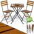 Casaria® Garten-Sitzgruppe 3-tlg Akazienholz FSC®- zertifiziert