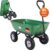 Gardebruk® Bollerwagen Grün 103,5x51x92,5cm mit Kippfunktion
