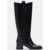 Stradivarius Reitstiefel mit Absatz  SCHWARZ  40
