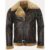 Hollert Bomberjacke – B16 Größe: M Farbe: Model 1 – Espresso/Weiß male