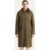 Hollert Shearling Lammfellmantel in Olive Modell 1134 Größe: M female