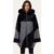 Hollert Edle Wendbare Lammfelljacke im Oversize-Look mit Kapuze Größe: M female