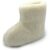 Hollert Hausschuhe aus Merinowolle Schnuffi Weiß Schuhgröße: EUR 35/36 female