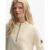 79.99 Superdry Damen Lockerer Strick-pullover mit Halbem Reißverschluss White – Größe: 36